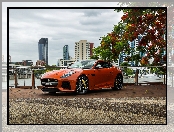 Jaguar F-Type SVR Coupe, Orange Metallic, 2016-2017