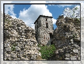 Baszta, Zamek, Mur, Ruiny