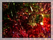 Boże Narodzenie, Złoty, Dzwonek, Ozdoba, Święta