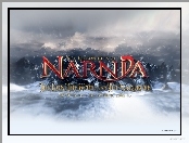 The Chronicles Of Narnia, napis, śnieg, góry