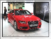 Czerwone, Genewa, Audi A4 B8, Salon