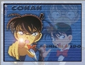 Detective Conan, okulary, chłopak, postać
