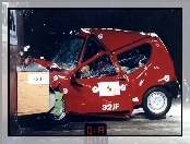 Fiat Seicento, Test, Crash