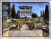 Florencja, Ogród, Hotel, Salviatino