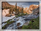 Rzeka, Indian Peaks Wilderness, Stan Kolorado, Stany Zjednoczone, Góry