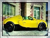 Bugatti, Budynek, 4, Veyron, 2012, Żółty, Sport, 16, Grand
