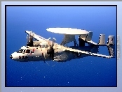 Grumman E-2C Hawkeye, Radar, AWACS