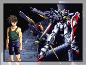 Gundam Wing, facet, robot, kosmos