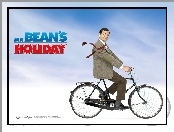 Jaś Fasola, rower, Rowan Atkinson