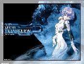 Neon Genesis Evangelion, kobieta, skała