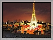 Paryż, Noc, Grafika