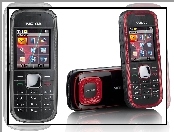 Nokia 5030, Czarna, Czerwona