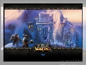 World Of Warcraft, góra, zamek, postacie, fantasy