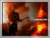 Rammstein, ogień, gitara
