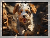 Biegnący, Yorkshire terrier, Pies