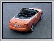 Pomarańczowe, Audi A4, Cabrio
