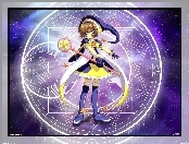 różdżka, Cardcaptor Sakura, dziewczyna, zodiak, kij