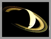 Saturn, Casiniego, Pierścienie, Szczelina