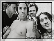 Chad Smith, John Frusciante, Anthony Kiedis, Flea