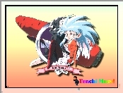 Tenchi Muyo, Ryoohki, błękitne włosy