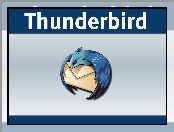 koperta, ptak, Thunderbird, grafika