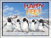 Tupot małych stóp, lód, Happy Feet, pingwiny