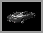 Tył, Aston Martin Rapide, Grafika