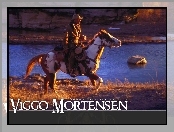 Viggo Mortensen, koń, woda
