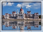 Zamek, Węgry, Królewski, Odbicie