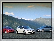 Alfa Romeo 147, Alfa Romeo 159, Alfa Romeo 166