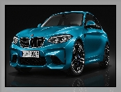 Niebieskie, BMW M2 Coupe Long Beach Blue Metallic, 2016