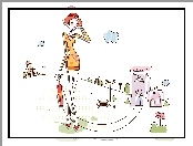 2D, Zakupy, Kobieta, Sklep