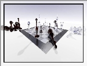 Grafika 3D, Szachownica, Szachy