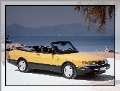 Żółty, Saab 900 Convertible