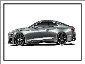 Audi A5, Szkic