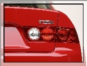 Acura TSX, Tył, Logo, Lampa