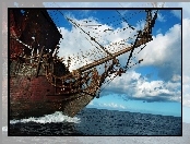 Żaglowiec, Piraci Z Karaibów, Chmury, Film