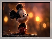 Myszka Miki, Grafika AI