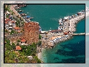 Alanya, Port, Czerwona, Wieża