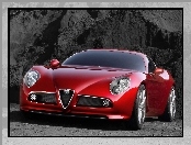 Alfa Romeo 8C Competizione, Halogeny, Szyba