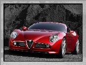 Alfa Romeo 8C Competizione, Halogeny, Szyba