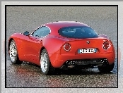 Alfa Romeo 8C, Tylne, Okrągłe, Lampy
