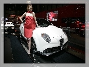 Alfa Romeo MiTo, Wystawa, Modelka