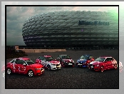 Niemcy, Allianz Arena, Stadion, Audi, Monachium, Samochody