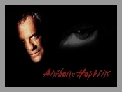 Anthony Hopkins, twarz, oko