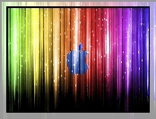 Apple, Paski, Logo, Kolorowe