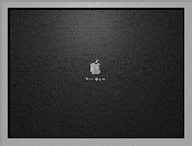 Apple, Logo, Skóra, Metalowe