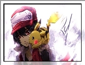 Ash, Pikachu