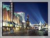 Atlantic City, Wieczór, Kasyna, Ulica