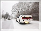 Audi, Śnieg, Quattro, Białe
